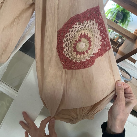 Zara Crochet Boho Top - Picture 2 of 4